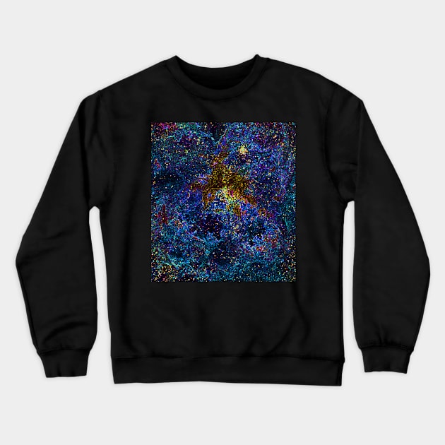 Black Panther Art - Glowing Edges 119 Crewneck Sweatshirt by The Black Panther